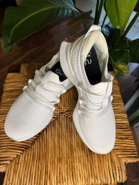 Ryka Women's white mesh Slip-On Sneakers